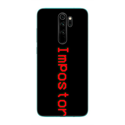 Husa compatibila cu Xiaomi Redmi Note 8 Pro Silicon Gel Tpu Model Among Us Impostor foto