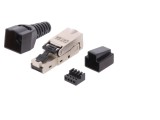 Mufă RJ45 Cat 6a Ecranată 8p8c Tată