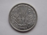 1 FRANC 1948 AFRICA OCCIDENTALA FRANCEZA