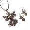 set colier si cercei cu ingerasi 44885