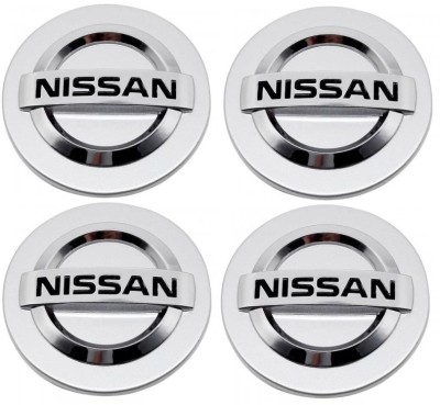 Set 4 Capace Janta Aliaj Nissan 54mm Argintu foto
