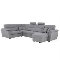 Coltar in forma de U, material gri, dreapta, BORN U foto