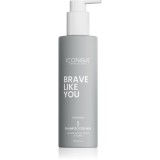 ICONIQUE Professional BRAVE LIKE YOU Energising Shampoo sampon energizant pentru barbati 250 ml