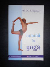 B. K. S. IYENGAR - LUMINA IN YOGA foto