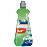 Solutie de clatire Finish cu formula 0% pentru masina de spalat vase, 400ml