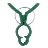 Clema de prindere pentru plante, 75 mm, pentru araci de max 8.2 mm, set 12 buc, PlantClip