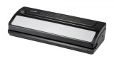 Aparat de Vidat Heinner HAV-E110SS, 110W, 0.8bar, Uscat/Umed, Sigilare, Touch, Negru/Argintiu, Rola + 5 Pungi, Furtun Caserole