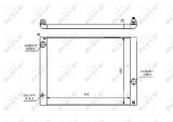 NRF 53728 Radiator, racire motor