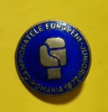 SV * Insigna RSR * CAMPIONATELE EUROPENE de BOX pentru JUNIORI * 1972 * AUNC+