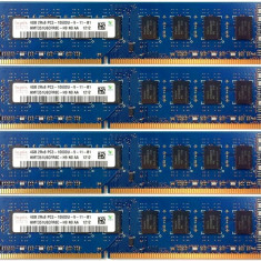 KIT MEMORII DESKTOP DDR3 16GB 4X4GB , MODEL SK Hynix HMT351U6CFR8C-H9