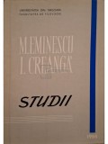 Eugen Tudoran - M. Eminescu, I. Creanga - Studii (Editia: 1965)