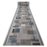 Traversa anti-alunecare LISTRA Geometric, anti-alunecare gri, 67 cm