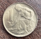 C50 - Moneda foarte veche - Cehoslovacia - 1 koroana - 1991
