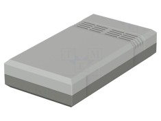 Carcasă universală BOPLA ELEGANT ventilată 82x150x30 mm gri