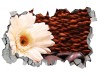 Sticker decorativ, gaura in perete 3D, Floare, 85 cm, 183STK-1, natura si peisaje