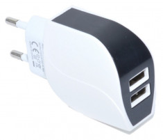 Incarcator Universal Usb cu 2 Porturi de 2.1 A Quick Smart Charger foto