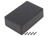 Carcasă Universală Neagră ABS IP40 70x105x35mm