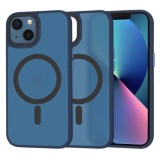 Husa pentru iPhone 13 - Techsuit HaloFrost&nbsp;MagSafe Series - Deep Blue