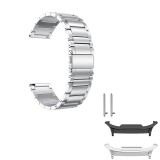 Curea metalica compatibila Samsung Galaxy Watch8 Classic 46mm, Silver