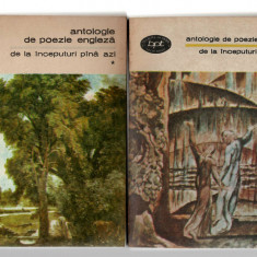 Antologie de poezie engleza, vol.1, 2, 3, 4 Ed. Minerva, bpt. 1984