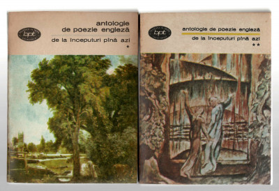 Antologie de poezie engleza, vol.1, 2, 3, 4 Ed. Minerva, bpt. 1984 foto