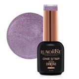 Cumpara ieftin Oja Semipermanenta One Step Diamond Pink Stardust 10ml, LUXORISE