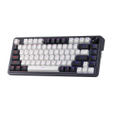 Tastatura gaming mecanica Bluetooth cu si fara fir Redragon Ucal Pro neagra cu alb iluminare RGB