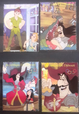 Djibouti 2010, sport, J.O. Vancouver 2010 Peter Pan,4v nestampilata,Mnh foto