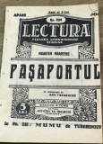X. CRT Interbelica - Lectura - Nr. 234 - Pasaportul