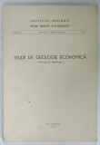 STUDII DE GEOLOGIE ECONOMICA , CARBUNI SI MINEREURI , SERIA A , NR. 8 , APARUTA 1970