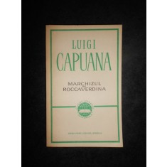 Luigi Capuana - Marchizul de Roccaverdina
