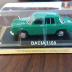 Macheta DACIA 1100 1968 - DeAgostini Masini de Legenda, 1/43, noua.