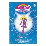 Carti in engleza: Storm the Lightning Fairy, Carte pentru copii cu Rachel si Kirsty, Poveste cu fulger si pene stralucitoare