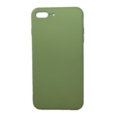 Husa silicon soft-touch pentru Apple IPhone 7/8 Plus, Verde foto