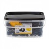Izolatori Inelari Gard Electric AgroElectro, 100 buc + Dispozitiv Infiletare, Protectie UV, Montaj Facil, Stalpi Lemn, Fir/Banda Max 6mm/10mm