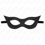 KINK - LEATHERETTE MASK MODEL 2 23 x 7.5 CM, KINK MASKED ALLURE