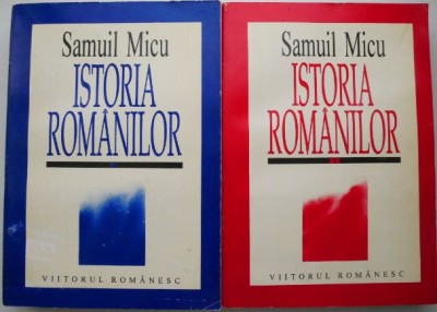 Istoria romanilor (2 volume) &amp;ndash; Samuil Micu foto