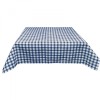 Fata de Masa Albastra Jemidi 90 x 240 cm, Poliester Bumbac, Dreptunghiulara, Uni, Multifunctionala, Pentru Sarbatori