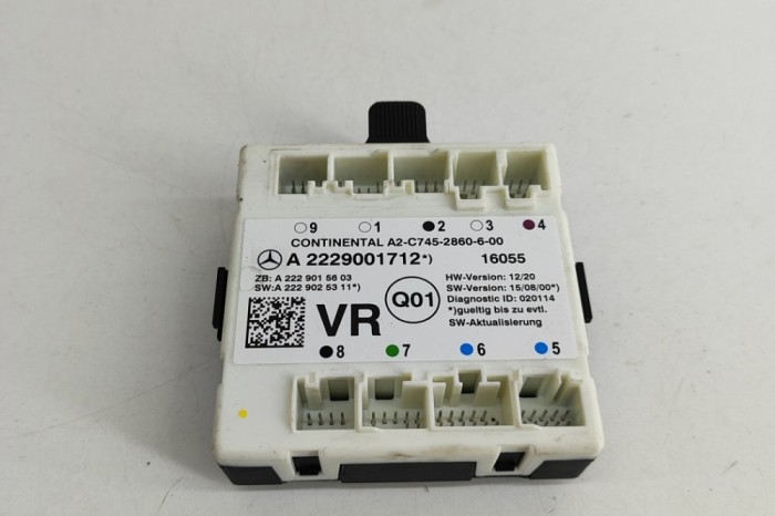 Modul de control ușă dreapta față MERCEDES-BENZ GLC X253, C253 2016 OEM: A2229001712,A2229015603,A229025311,A2C7452860600 25164397