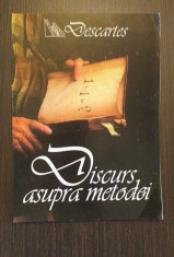 DISCURS ASUPRA METODEI - RENE DESCARTES foto