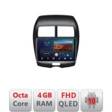 Navigatie Mistubishi ASX B-026 Android Ecran QLED octa core 4+64 carplay android auto KIT-026+EDT-E310V3 CarStore Technology
