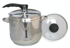 HASCEVHER PERFECT Oala sub presiune 9L cu capac sticla foto