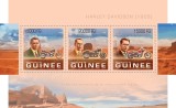 GUINEEA 2013 - Motociclete /set complet MNH - colita + bloc