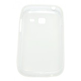 Husa silicon transparenta (cu spate mat) pentru Samsung Galaxy Y Duos S6102