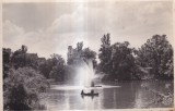 Priveliste din Gradina Cismigiu. Bucuresti (circulata 1937)