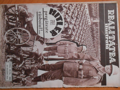 Revista Realitatea Ilustrata, 24 ian. 1934, Hitler pregateste rasboiul foto