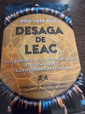 Don Jose Ruiz - Desaga de leac. Instrumente, Ritualuri Samanice si ceremonii de transformare personala foto