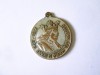 Rar! Rom&acirc;nia medalion Ștefan cel Mare și Sf&acirc;nt emis de SOFR(Societatea Ortodoxă Națională a Femeilor Rom&acirc;ne),diametrul=23 mm