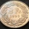Moneda 2 FRANCI - ELVETIA, anul 1993 *cod 1513 A