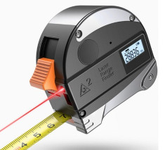 Ruleta de precizie cu laser 30m banda 5m foto
